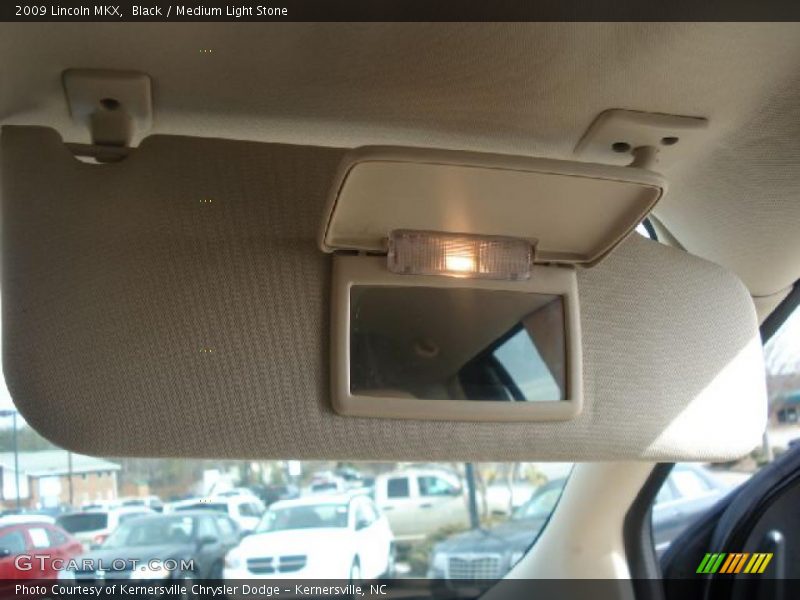 Black / Medium Light Stone 2009 Lincoln MKX