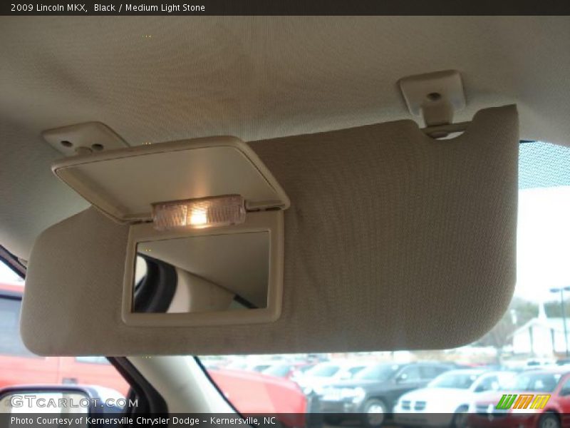 Black / Medium Light Stone 2009 Lincoln MKX