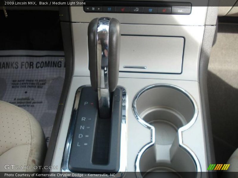 Black / Medium Light Stone 2009 Lincoln MKX