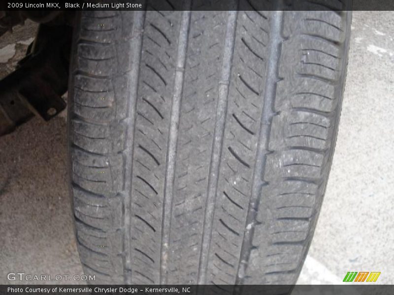 Black / Medium Light Stone 2009 Lincoln MKX