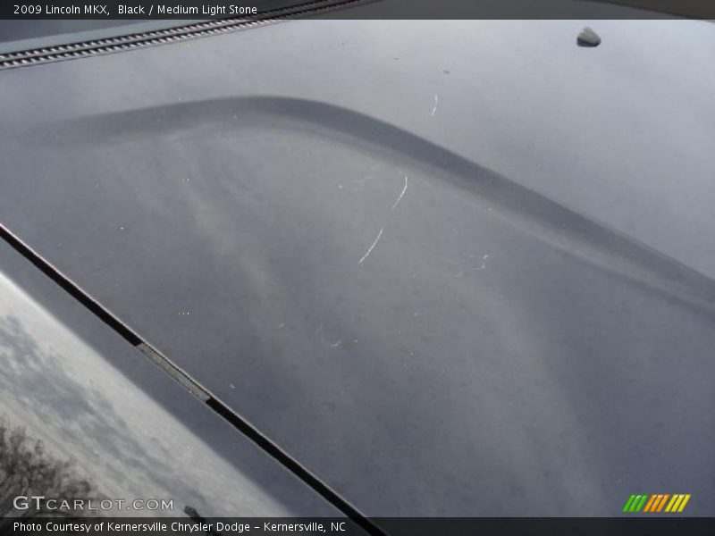 Black / Medium Light Stone 2009 Lincoln MKX