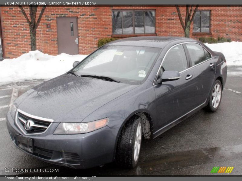 Carbon Gray Pearl / Ebony 2004 Acura TSX Sedan