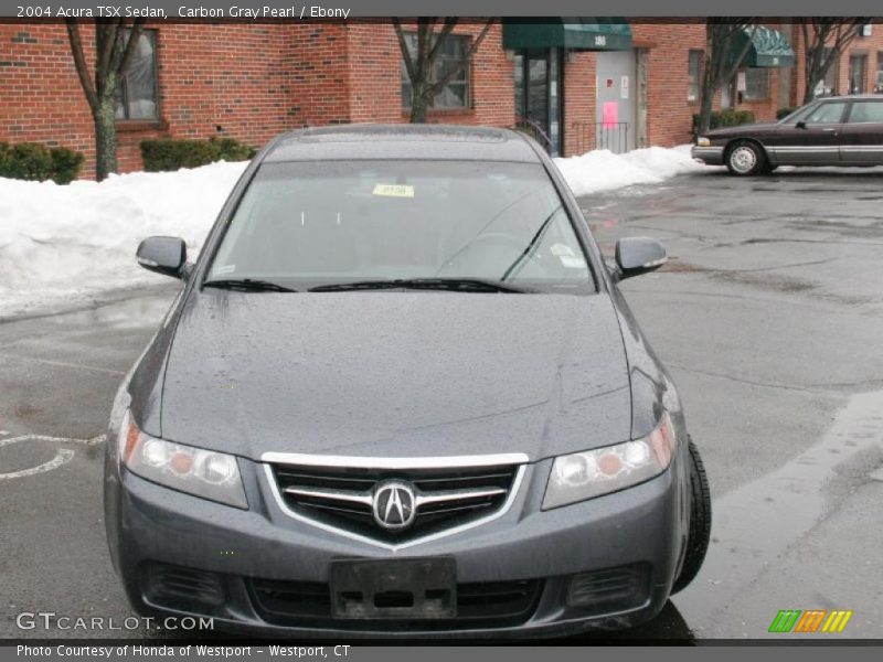 Carbon Gray Pearl / Ebony 2004 Acura TSX Sedan