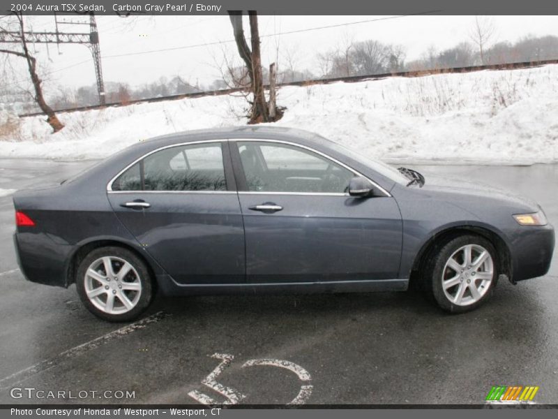 Carbon Gray Pearl / Ebony 2004 Acura TSX Sedan