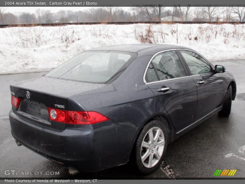 Carbon Gray Pearl / Ebony 2004 Acura TSX Sedan