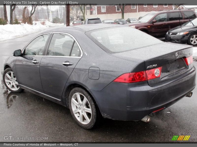 Carbon Gray Pearl / Ebony 2004 Acura TSX Sedan