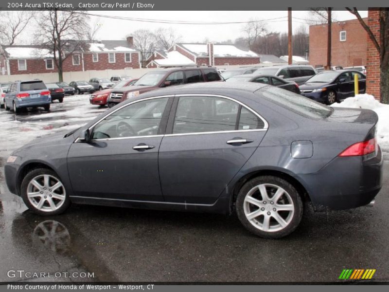 Carbon Gray Pearl / Ebony 2004 Acura TSX Sedan