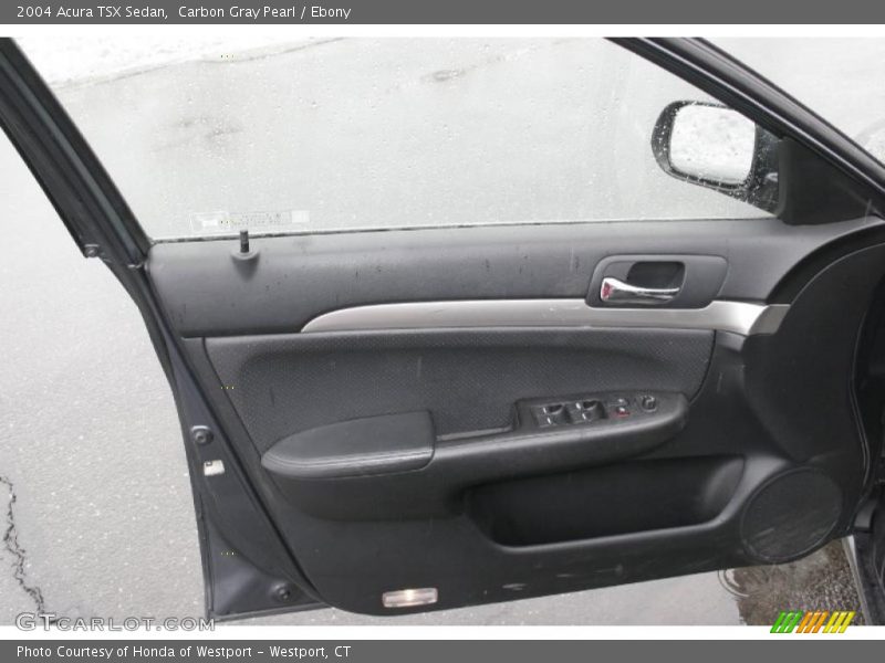 Carbon Gray Pearl / Ebony 2004 Acura TSX Sedan