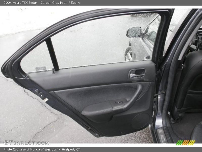 Carbon Gray Pearl / Ebony 2004 Acura TSX Sedan