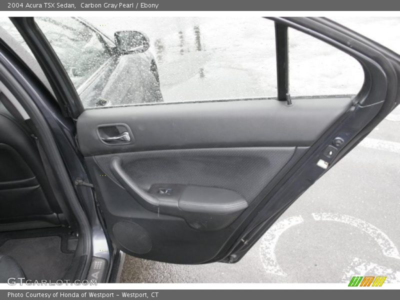 Carbon Gray Pearl / Ebony 2004 Acura TSX Sedan