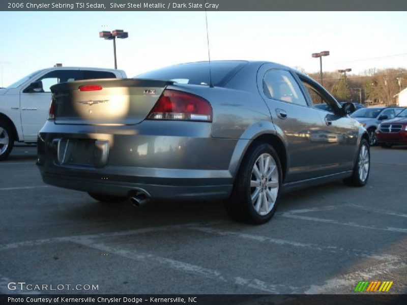 Silver Steel Metallic / Dark Slate Gray 2006 Chrysler Sebring TSI Sedan
