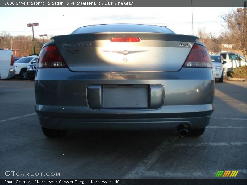 Silver Steel Metallic / Dark Slate Gray 2006 Chrysler Sebring TSI Sedan