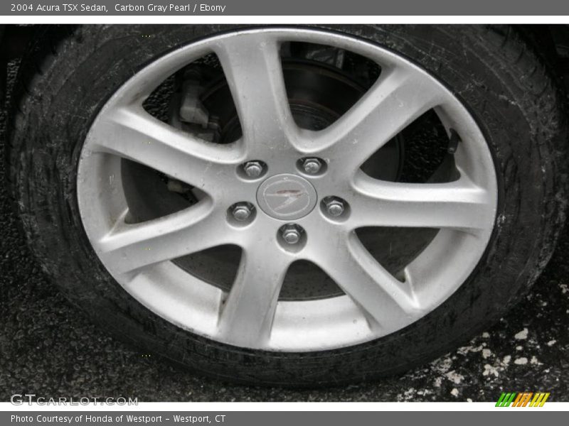 Carbon Gray Pearl / Ebony 2004 Acura TSX Sedan