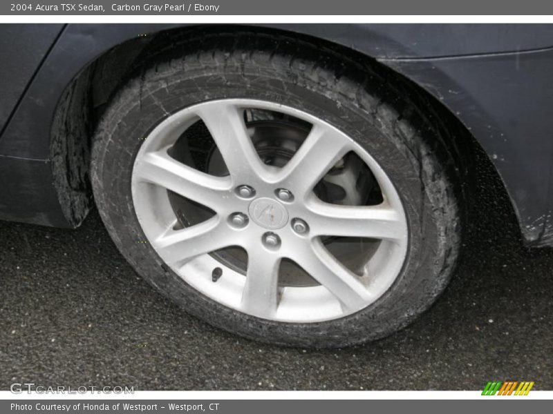 Carbon Gray Pearl / Ebony 2004 Acura TSX Sedan