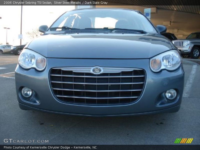 Silver Steel Metallic / Dark Slate Gray 2006 Chrysler Sebring TSI Sedan