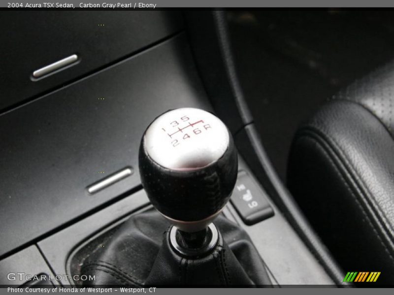 Carbon Gray Pearl / Ebony 2004 Acura TSX Sedan