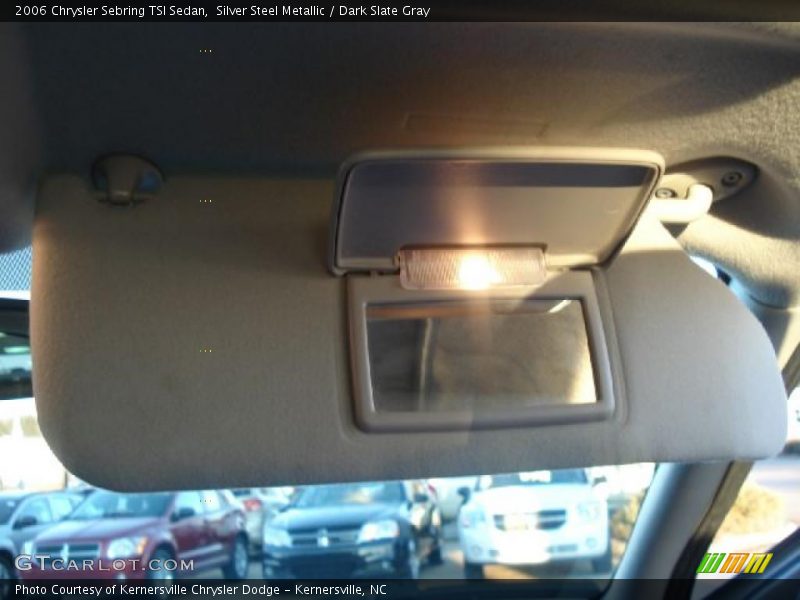Silver Steel Metallic / Dark Slate Gray 2006 Chrysler Sebring TSI Sedan