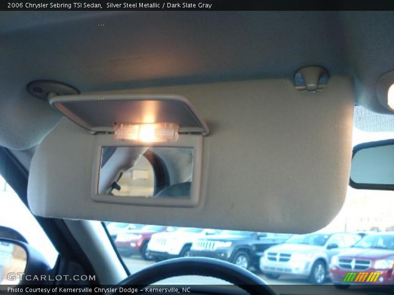 Silver Steel Metallic / Dark Slate Gray 2006 Chrysler Sebring TSI Sedan