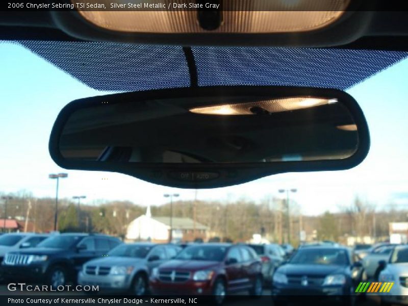 Silver Steel Metallic / Dark Slate Gray 2006 Chrysler Sebring TSI Sedan