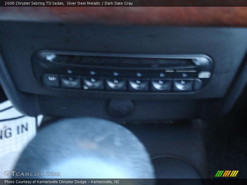 Silver Steel Metallic / Dark Slate Gray 2006 Chrysler Sebring TSI Sedan