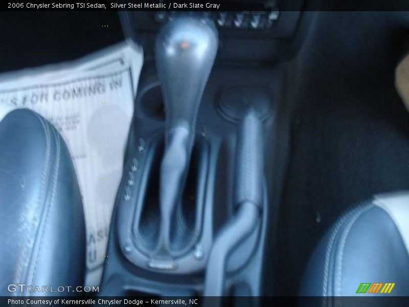 Silver Steel Metallic / Dark Slate Gray 2006 Chrysler Sebring TSI Sedan