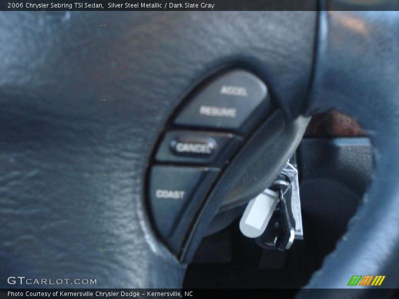 Silver Steel Metallic / Dark Slate Gray 2006 Chrysler Sebring TSI Sedan