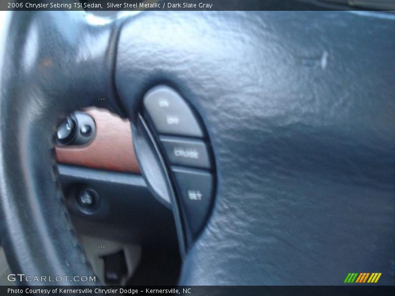 Silver Steel Metallic / Dark Slate Gray 2006 Chrysler Sebring TSI Sedan