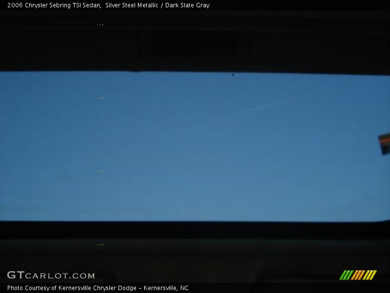 Silver Steel Metallic / Dark Slate Gray 2006 Chrysler Sebring TSI Sedan