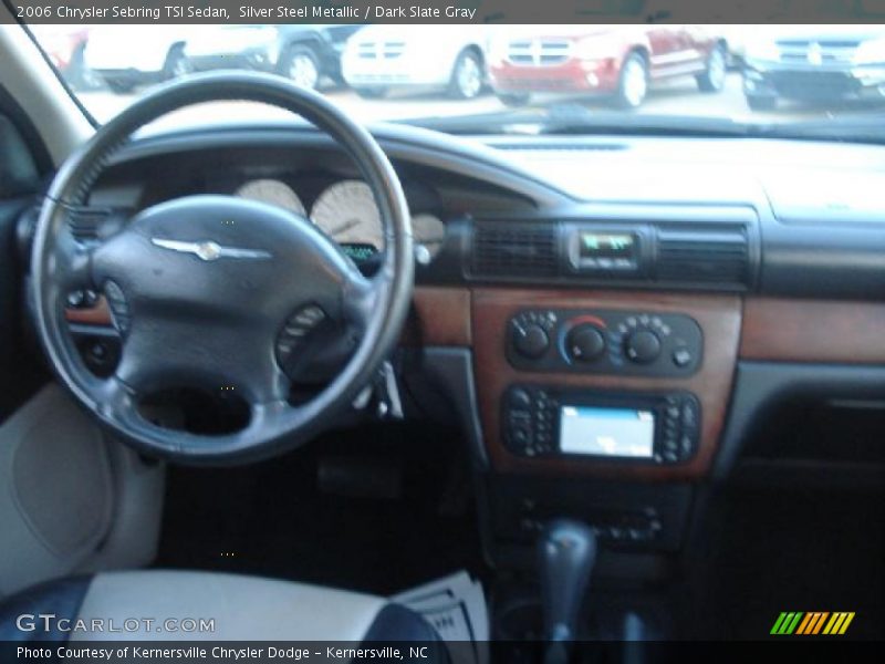 Silver Steel Metallic / Dark Slate Gray 2006 Chrysler Sebring TSI Sedan