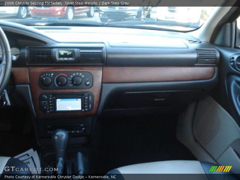 Silver Steel Metallic / Dark Slate Gray 2006 Chrysler Sebring TSI Sedan