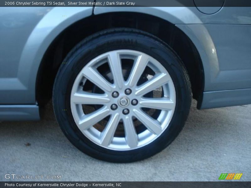 Silver Steel Metallic / Dark Slate Gray 2006 Chrysler Sebring TSI Sedan