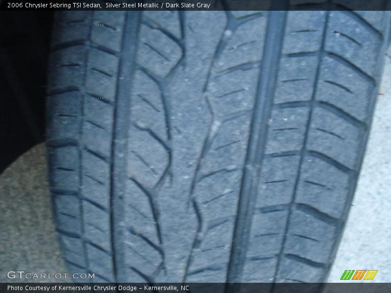 Silver Steel Metallic / Dark Slate Gray 2006 Chrysler Sebring TSI Sedan