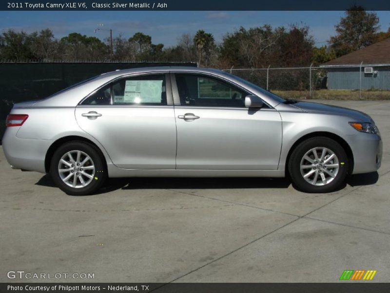  2011 Camry XLE V6 Classic Silver Metallic