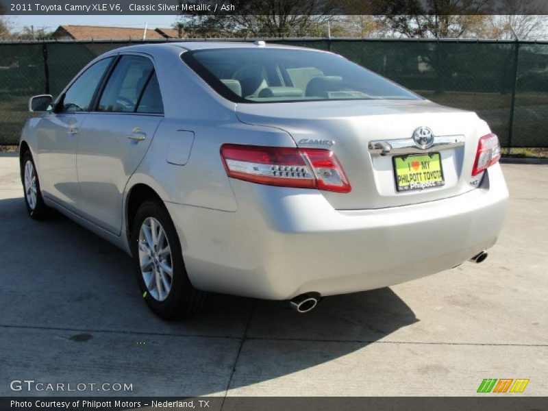  2011 Camry XLE V6 Classic Silver Metallic