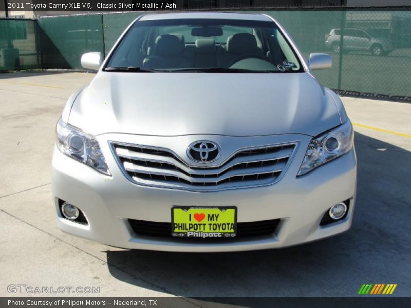 Classic Silver Metallic / Ash 2011 Toyota Camry XLE V6