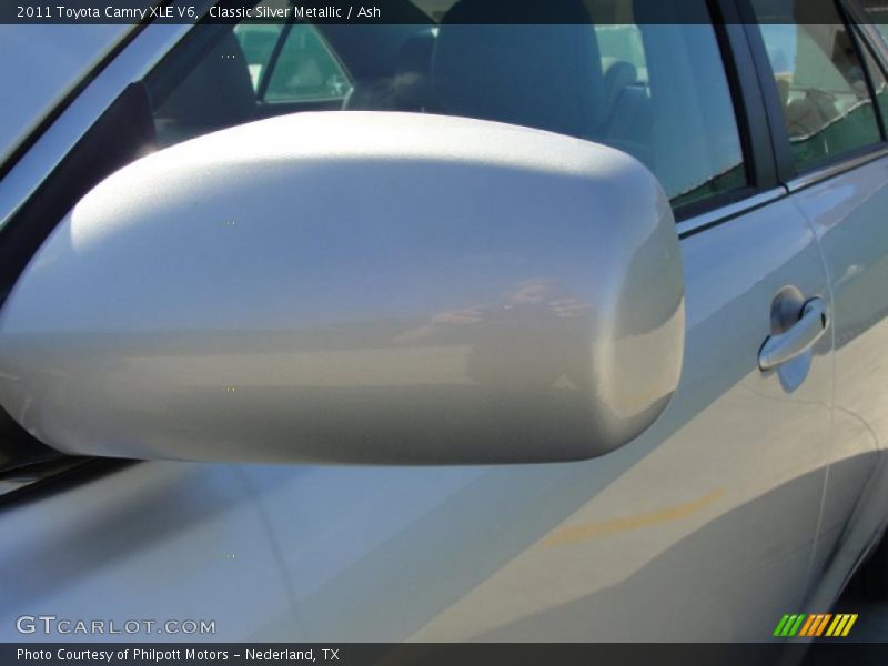 Classic Silver Metallic / Ash 2011 Toyota Camry XLE V6
