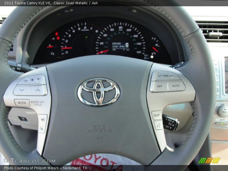 Classic Silver Metallic / Ash 2011 Toyota Camry XLE V6