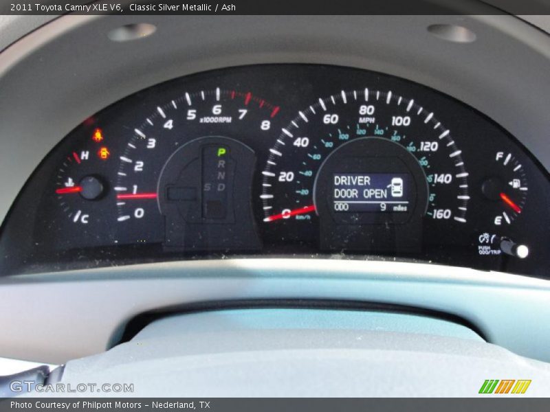  2011 Camry XLE V6 XLE V6 Gauges