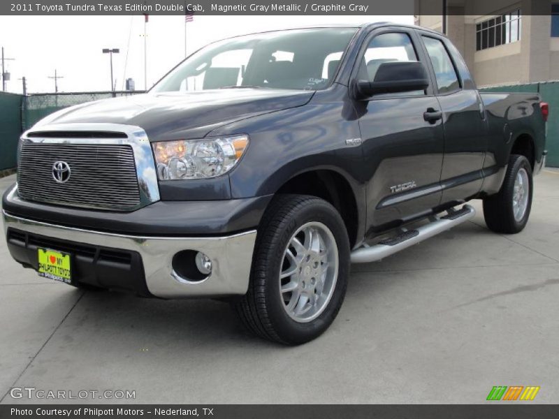 Magnetic Gray Metallic / Graphite Gray 2011 Toyota Tundra Texas Edition Double Cab