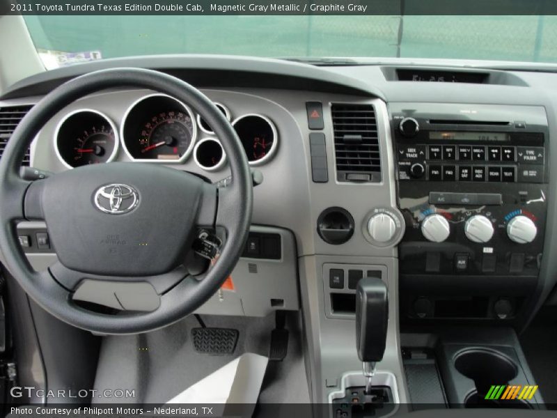 Dashboard of 2011 Tundra Texas Edition Double Cab