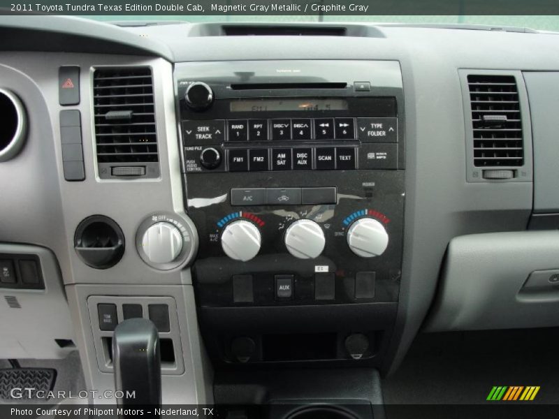 Controls of 2011 Tundra Texas Edition Double Cab