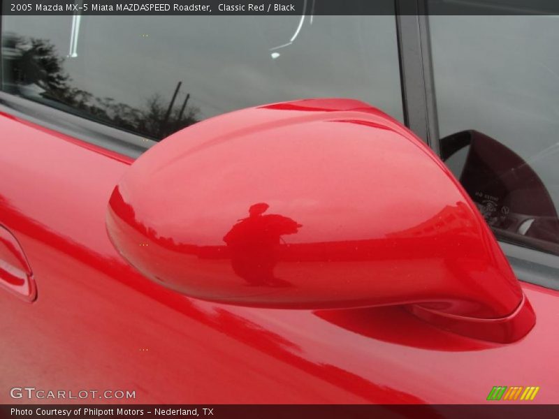 Classic Red / Black 2005 Mazda MX-5 Miata MAZDASPEED Roadster