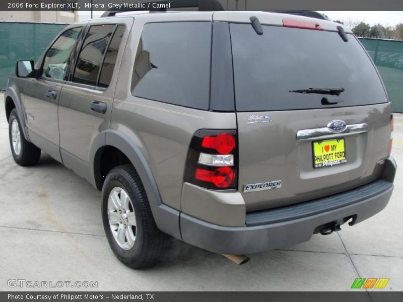 Mineral Grey Metallic / Camel 2006 Ford Explorer XLT