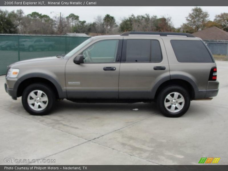 Mineral Grey Metallic / Camel 2006 Ford Explorer XLT