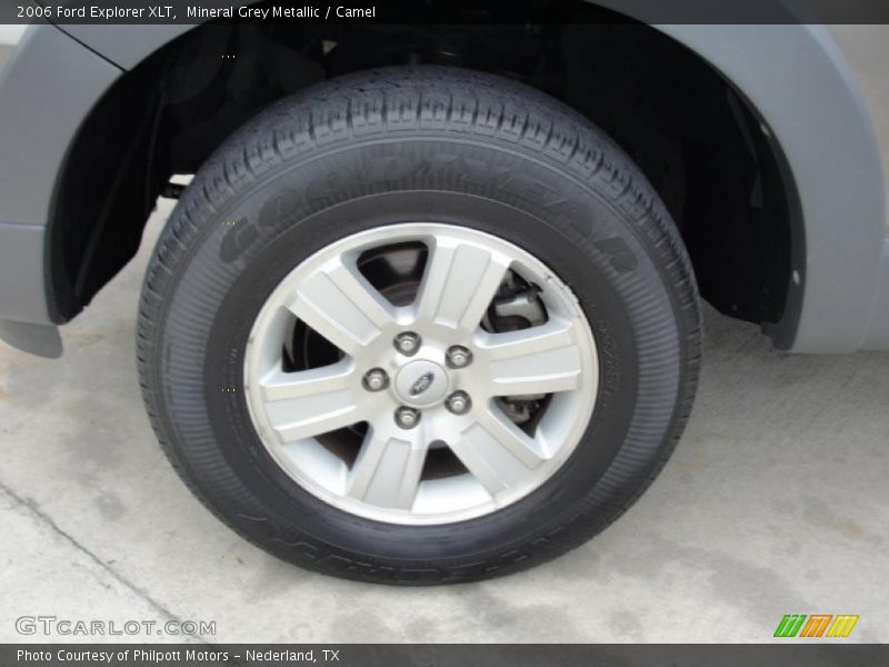 Mineral Grey Metallic / Camel 2006 Ford Explorer XLT