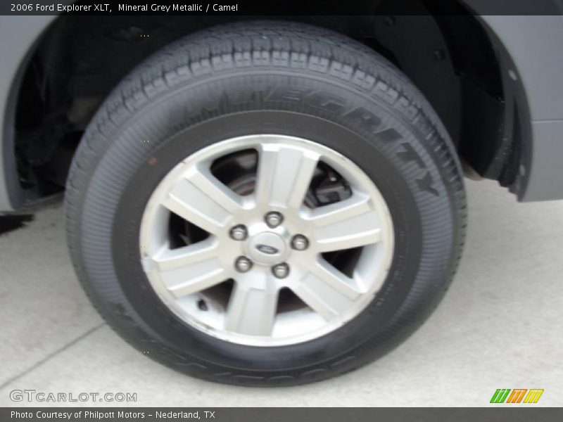 Mineral Grey Metallic / Camel 2006 Ford Explorer XLT