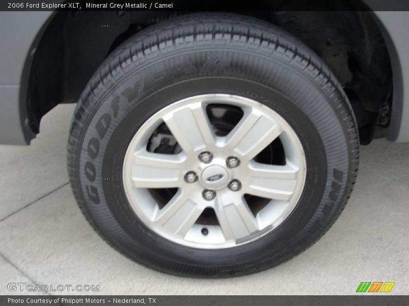 Mineral Grey Metallic / Camel 2006 Ford Explorer XLT