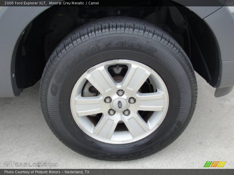 Mineral Grey Metallic / Camel 2006 Ford Explorer XLT