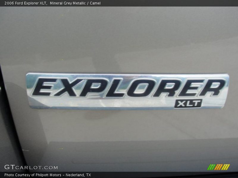 Mineral Grey Metallic / Camel 2006 Ford Explorer XLT