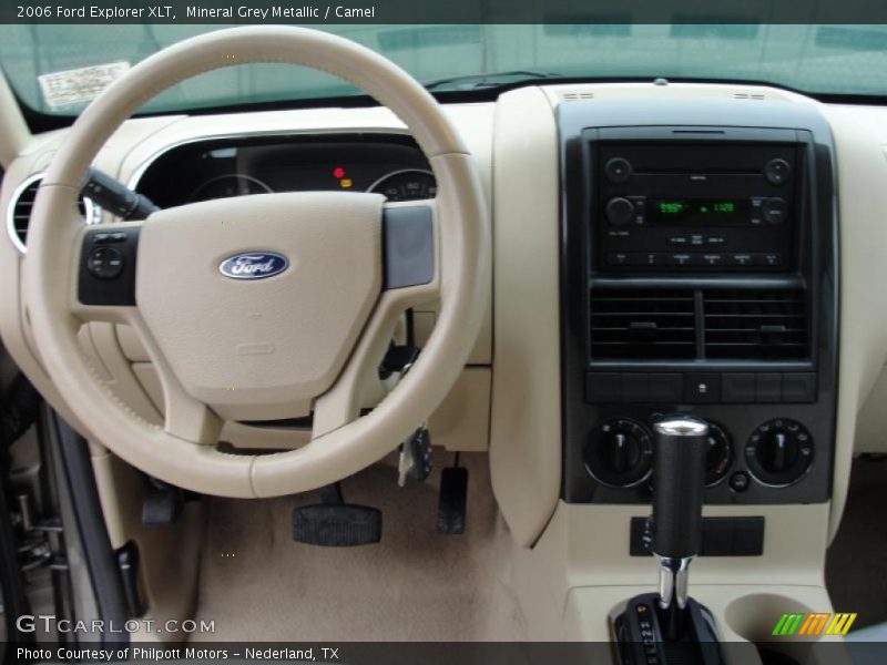 Mineral Grey Metallic / Camel 2006 Ford Explorer XLT
